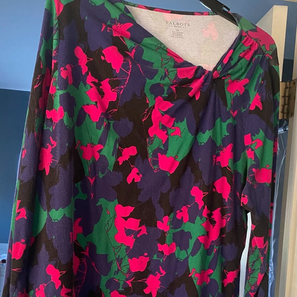 Multicolored long sleeve shirt